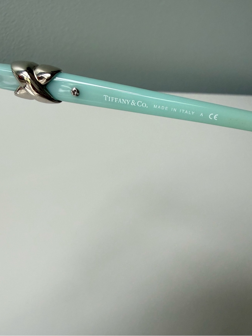 Tiffany & Co. Eyeglasses TF 1025 6001 Silver Blue 52mm - Picture 7 of 8